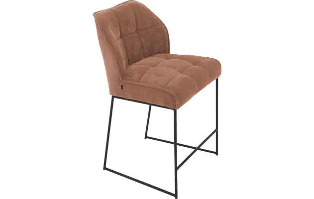 Goossens barstoel ronnie roze stof - 8233532-goossens-ronnie-barstoel-stof-05