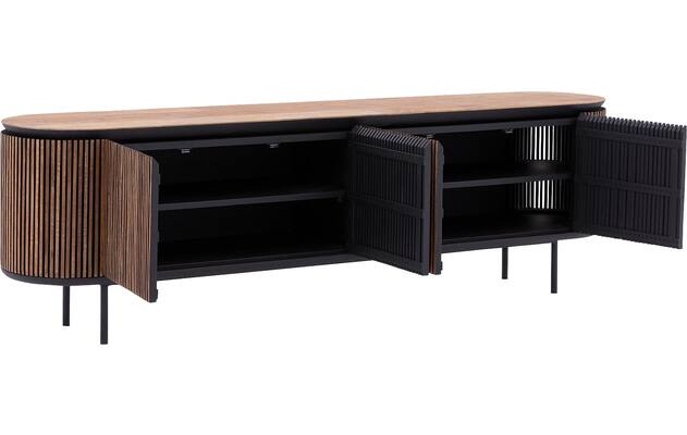 Goossens tv meubel adel bruin teak - 8233612-goossens-adel-tv-meubel-teak-bruin-06