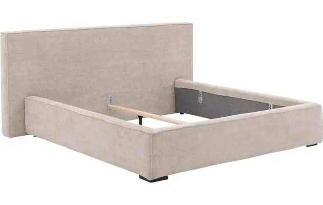 Goossens gestoffeerd bedframe trentino beige stof - 8233654-goossens-trentino-bedframe-stof-07