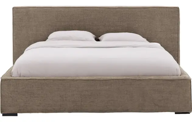 Goossens gestoffeerd bedframe trentino bruin stof - 8234530-goossens-trentino-bedframe-stof-02