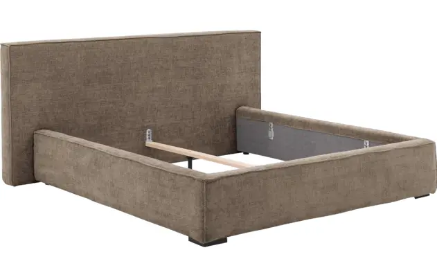 Goossens gestoffeerd bedframe trentino bruin stof - 8234530-goossens-trentino-bedframe-stof-07