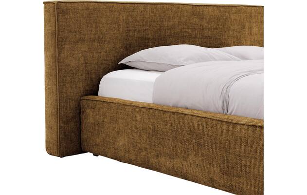 Goossens gestoffeerd bedframe trentino bruin stof - 8234531-goossens-trentino-bedframe-stof-03