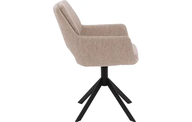 Goossens eetkamerstoel daisy beige stof - 8234673-goossens-daisy-eetkamerstoel-stof-bruin-04