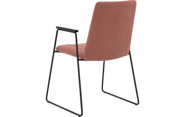 Goossens eetkamerstoel manta roze stof - 8234766-goossens-manta-eetkamerstoel-stof-roze-02
