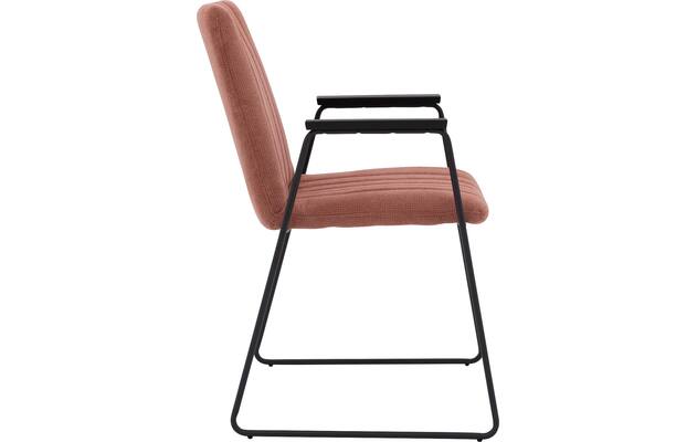 Goossens eetkamerstoel manta roze stof - 8234766-goossens-manta-eetkamerstoel-stof-roze-04