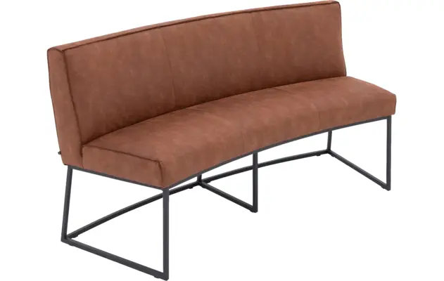 Goossens excellent eetkamerbank tom bruin micro leer - 8234783-goossens-excellent-tom-eetkamerstoel-micro-leer-bruin-03