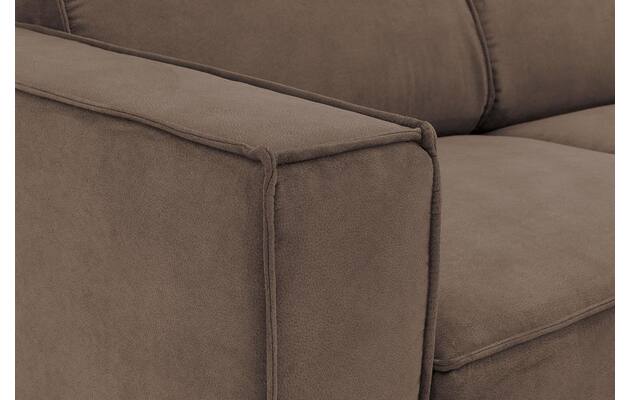 Goossens loungebank hercules bruin microvezel - 8235089-goossens-hercules-bank-microvezel-bruin-07