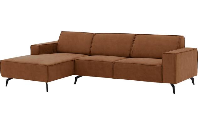 Goossens loungebank hercules bruin microvezel - 8235102-goossens-hercules-bank-microvezel-bruin-02