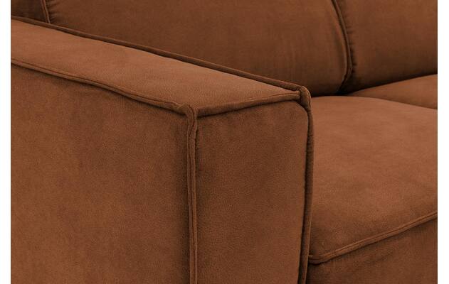 Goossens loungebank hercules bruin microvezel - 8235106-goossens-hercules-bank-microvezel-bruin-07