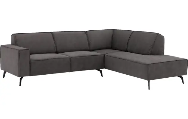 Goossens hoekbank hercules grijs microvezel - 8235125-goossens-hercules-bank-microvezel-grijs-02