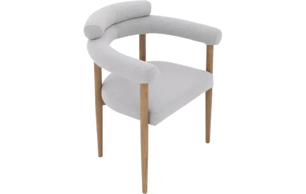 Goossens excellent eetkamerstoel splinter grijs stof - 8235284-goossens-excellent-splinter-eetkamerstoel-stof-grijs-05