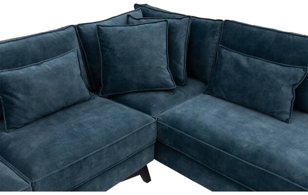 Goossens hoekbank chambre blauw stof - 8235555-goossens-chambre-bank-stof-blauw-06