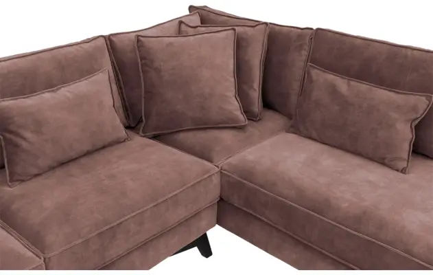 Goossens hoekbank chambre roze stof - 8235568-goossens-chambre-bank-stof-roze-06