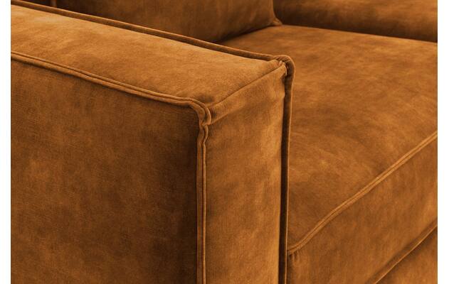 Goossens hoekbank chambre bruin stof - 8235570-goossens-chambre-bank-stof-bruin-07