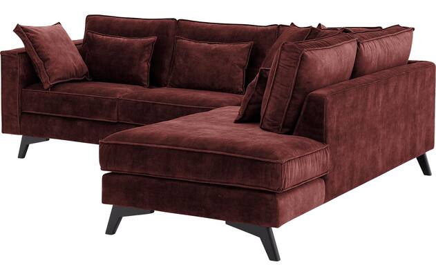 Goossens hoekbank chambre rood stof - 8235572-goossens-chambre-bank-stof-rood-04