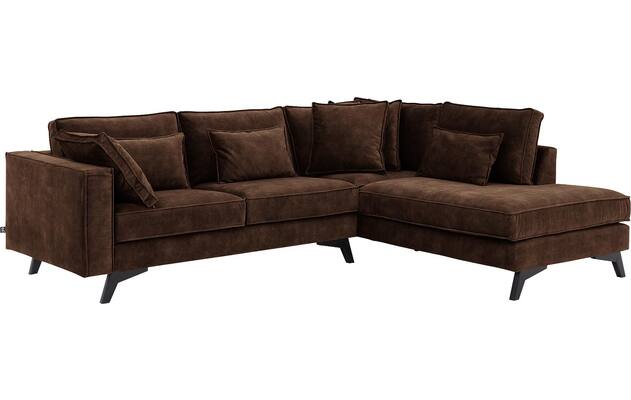 Goossens hoekbank chambre bruin stof - 8235576-goossens-chambre-bank-stof-bruin-02