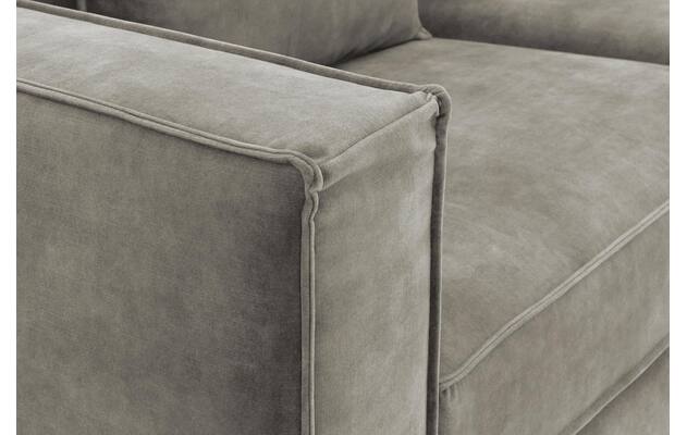 Goossens hoekbank chambre grijs stof - 8235577-goossens-chambre-bank-stof-grijs-07