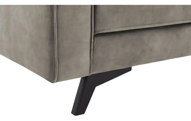 Goossens hoekbank chambre grijs stof - 8235577-goossens-chambre-bank-stof-grijs-08