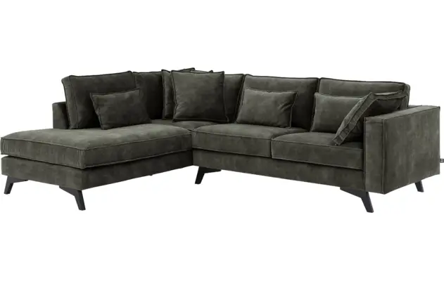 Goossens hoekbank chambre groen stof - 8235588-goossens-chambre-bank-stof-groen-02