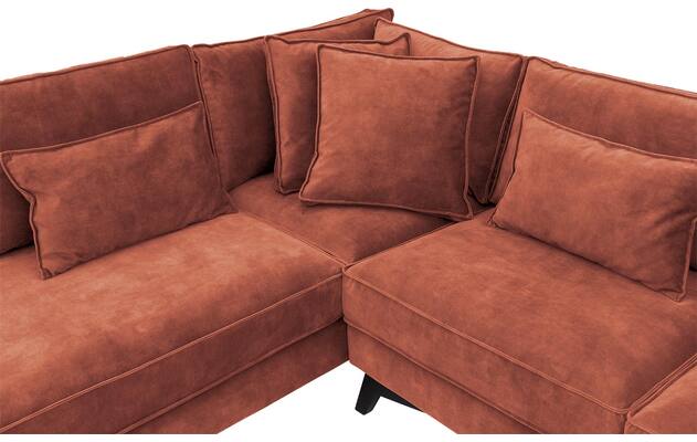 Goossens hoekbank chambre roze stof - 8235604-goossens-chambre-bank-stof-roze-06