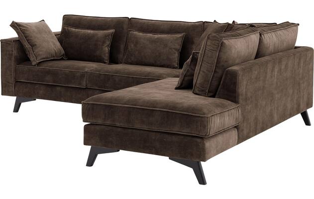Goossens hoekbank chambre bruin stof - 8235608-goossens-chambre-bank-stof-bruin-04