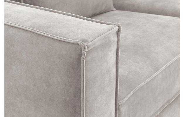 Goossens hoekbank chambre grijs stof - 8235616-goossens-chambre-bank-stof-grijs-07
