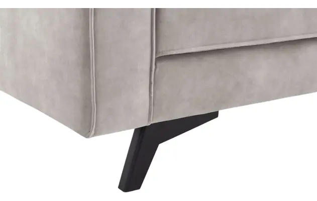 Goossens hoekbank chambre grijs stof - 8235616-goossens-chambre-bank-stof-grijs-08