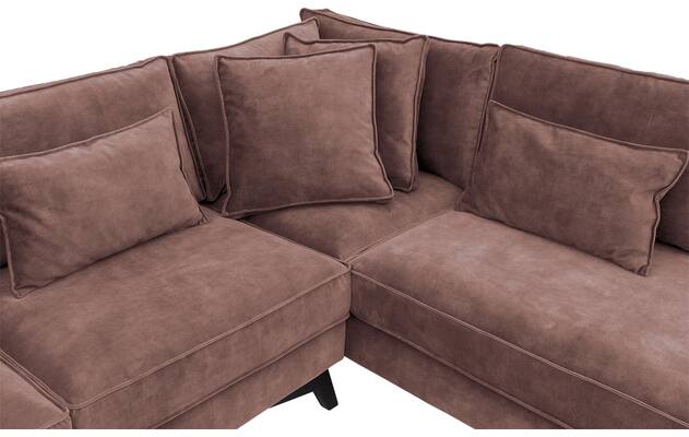Goossens hoekbank chambre roze stof - 8235618-goossens-chambre-bank-stof-roze-06