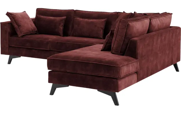 Goossens hoekbank chambre rood stof - 8235622-goossens-chambre-bank-stof-rood-04