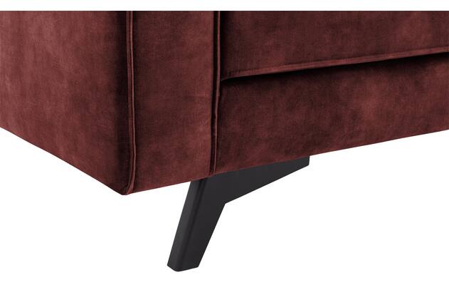 Goossens hoekbank chambre rood stof - 8235622-goossens-chambre-bank-stof-rood-08