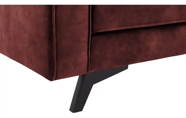 Goossens hoekbank chambre rood stof - 8235622-goossens-chambre-bank-stof-rood-08