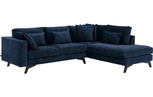 Goossens hoekbank chambre blauw stof - 8235628-goossens-chambre-bank-stof-blauw-02