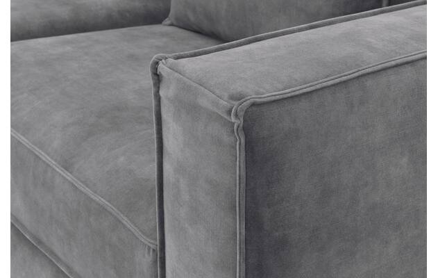 Goossens hoekbank chambre grijs stof - 8235642-goossens-chambre-bank-stof-grijs-07