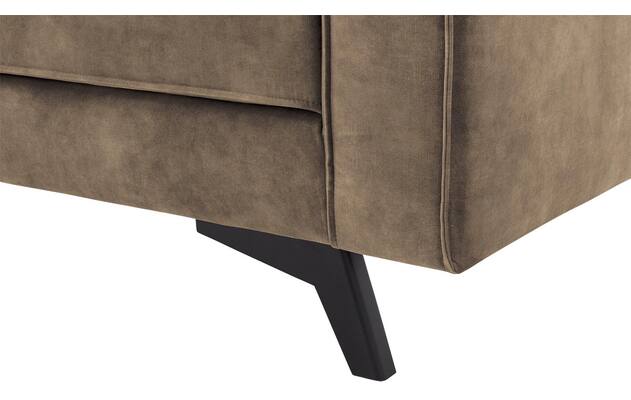 Goossens hoekbank chambre bruin stof - 8235644-goossens-chambre-bank-stof-bruin-08