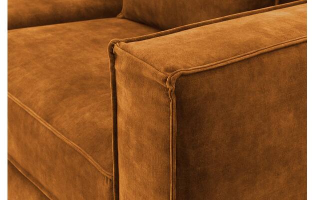 Goossens hoekbank chambre bruin stof - 8235645-goossens-chambre-bank-stof-bruin-07