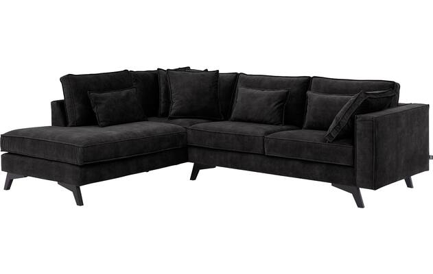 Goossens hoekbank chambre grijs stof - 8235650-goossens-chambre-bank-stof-grijs-02