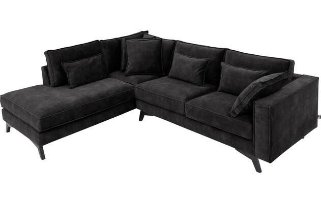 Goossens hoekbank chambre grijs stof - 8235650-goossens-chambre-bank-stof-grijs-05