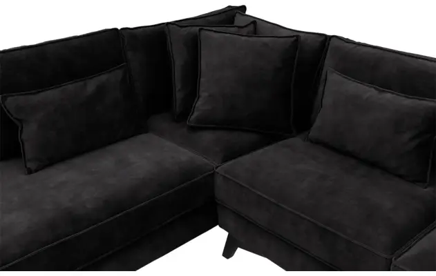 Goossens hoekbank chambre grijs stof - 8235650-goossens-chambre-bank-stof-grijs-06