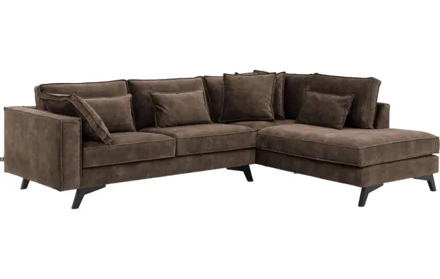 Goossens hoekbank chambre bruin stof - 8235658-goossens-chambre-bank-stof-bruin-02