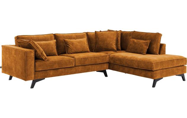 Goossens hoekbank chambre geel stof - 8235661-goossens-chambre-bank-stof-geel-02