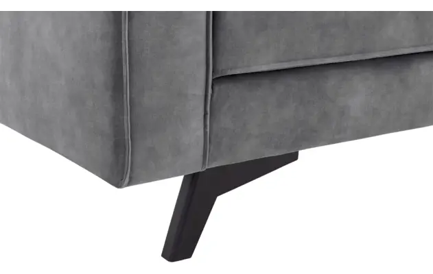 Goossens hoekbank chambre grijs stof - 8235667-goossens-chambre-bank-stof-grijs-08