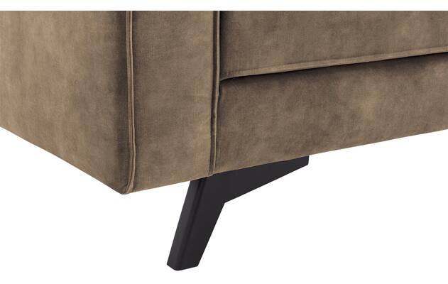 Goossens hoekbank chambre bruin stof - 8235669-goossens-chambre-bank-stof-bruin-08