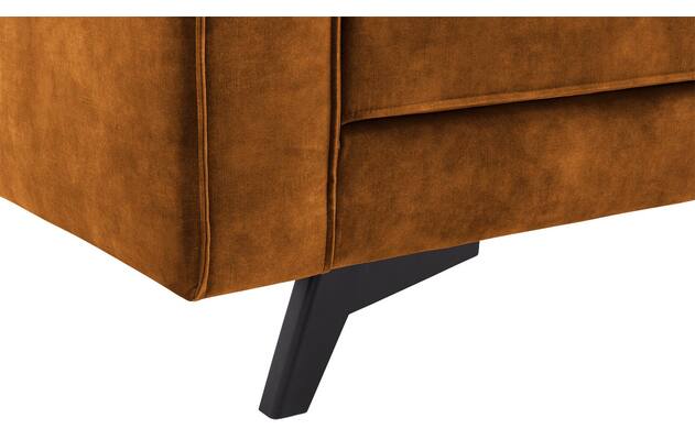 Goossens hoekbank chambre bruin stof - 8235670-goossens-chambre-bank-stof-bruin-08