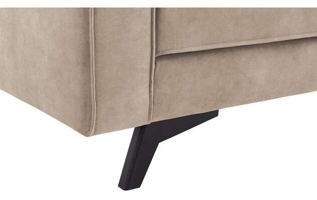 Goossens hoekbank chambre beige stof - 8235671-goossens-chambre-bank-stof-bruin-08