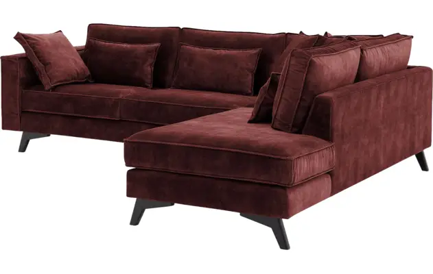 Goossens hoekbank chambre rood stof - 8235672-goossens-chambre-bank-stof-rood-04