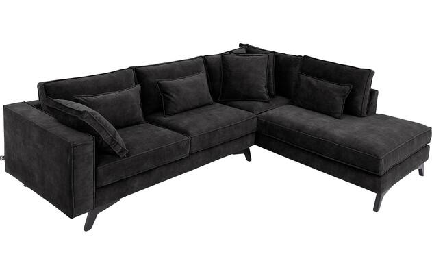 Goossens hoekbank chambre grijs stof - 8235675-goossens-chambre-bank-stof-grijs-05