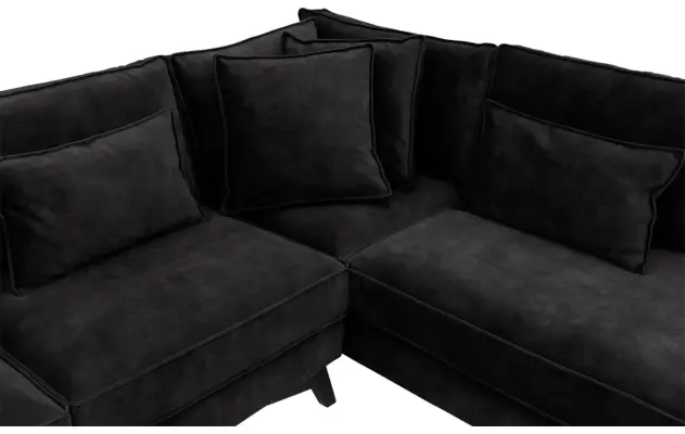 Goossens hoekbank chambre grijs stof - 8235675-goossens-chambre-bank-stof-grijs-06