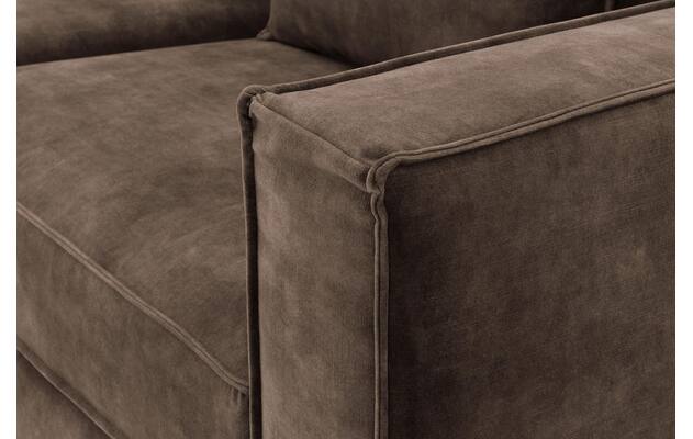 Goossens hoekbank chambre bruin stof - 8235683-goossens-chambre-bank-stof-bruin-07