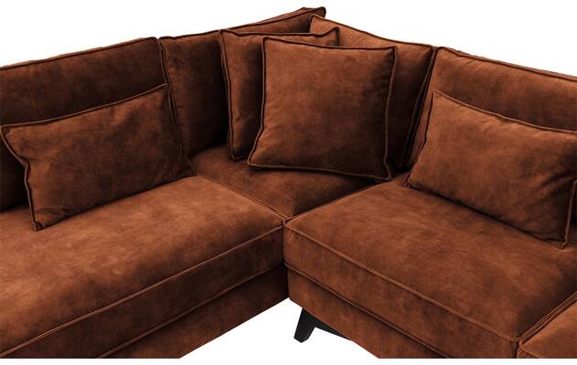 Goossens hoekbank chambre bruin stof - 8235685-goossens-chambre-bank-stof-bruin-06