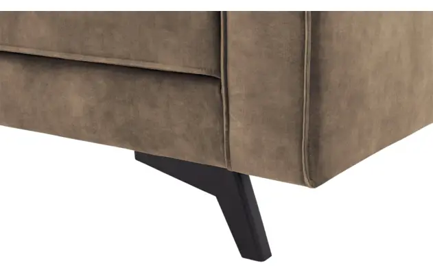 Goossens hoekbank chambre bruin stof - 8235694-goossens-chambre-bank-stof-bruin-08